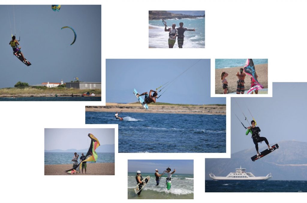 μαθήματα kitesurf kite αθήνα ελλάδα