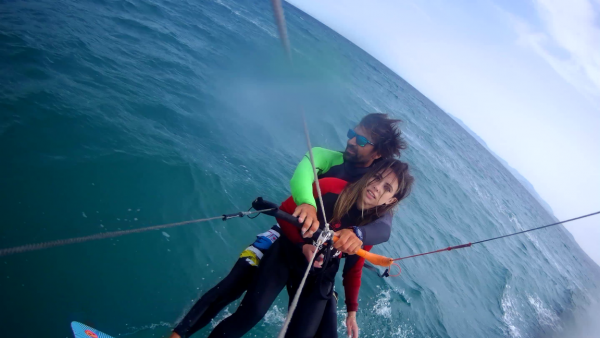 tandemkitesurf try kitesurf ride instantly in athens greece