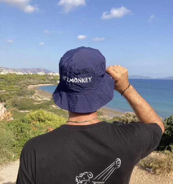 kitesurf kitemonkey waterproof blue hat