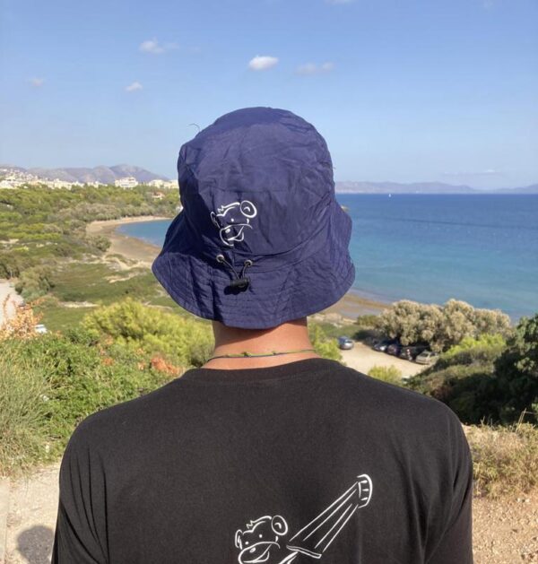 kitesurf kitemonkey waterproof blue hat