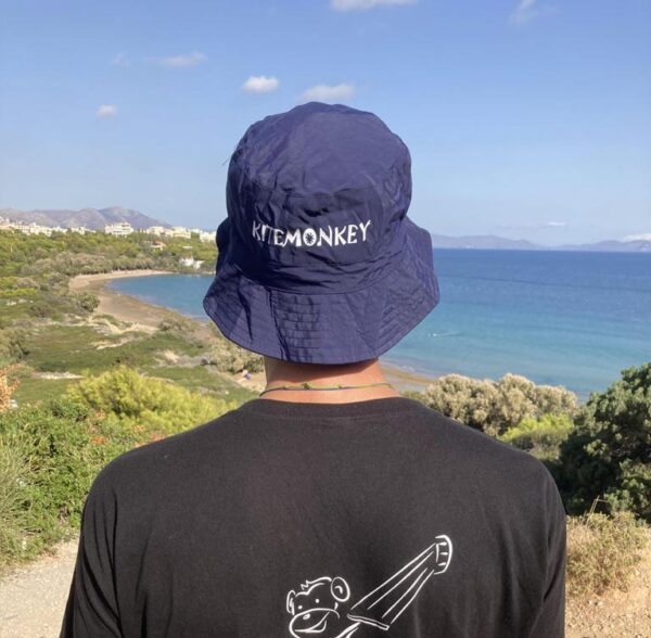 kitesurf kitemonkey waterproof blue hat