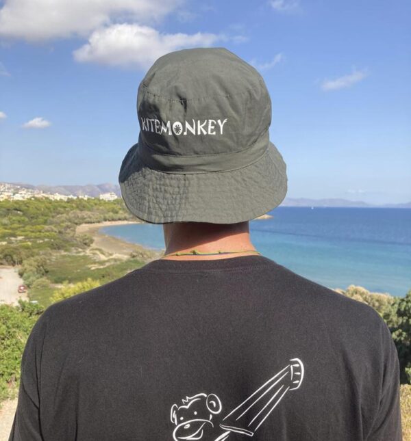 kitesurf kitemonkey waterproof green army hat