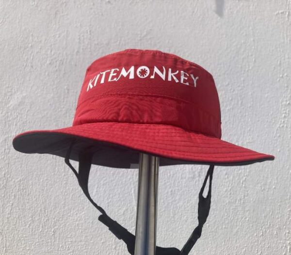 uv_protective_kitesurf_hat_safety_bump_cap_red
